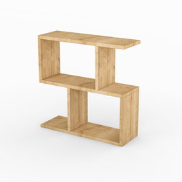Hanah Home Mesa Auxiliar Roble 60x60x20cm